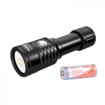 OrcaTorch D820V Оптовая продажа мощных фонарей для подводной фото видео
съемки (белый, красный и УФ свет)