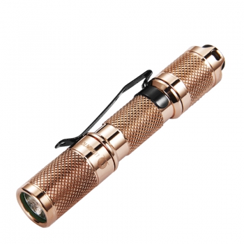 Lumintop Tool Copper подарочный фонарь брелок наключник на ААА из меди